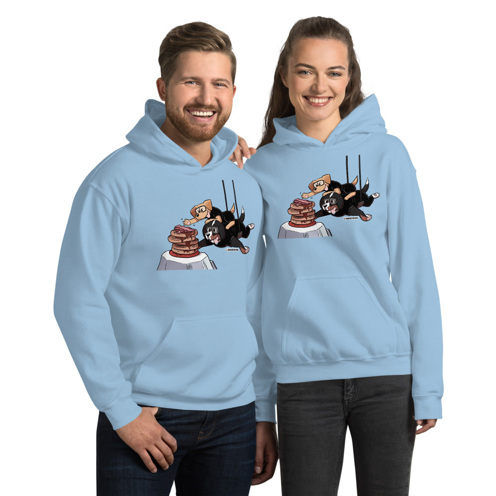 Unisex Hoodie: Waffle Mountain Pawssible