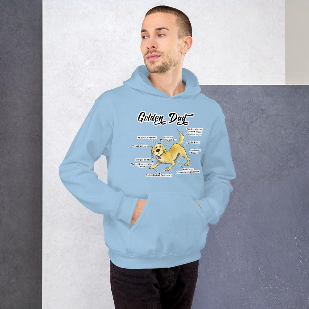 Unisex Hoodie- Golden Dad