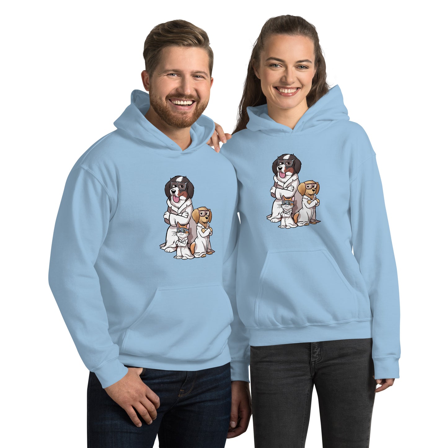 Unisex Hoodie: The Paw Pack