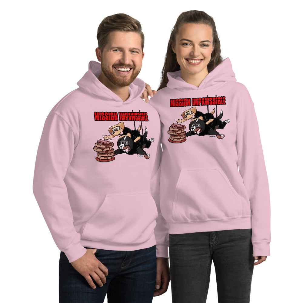 Unisex Hoodie: MISSION IMPAWSSIBLE