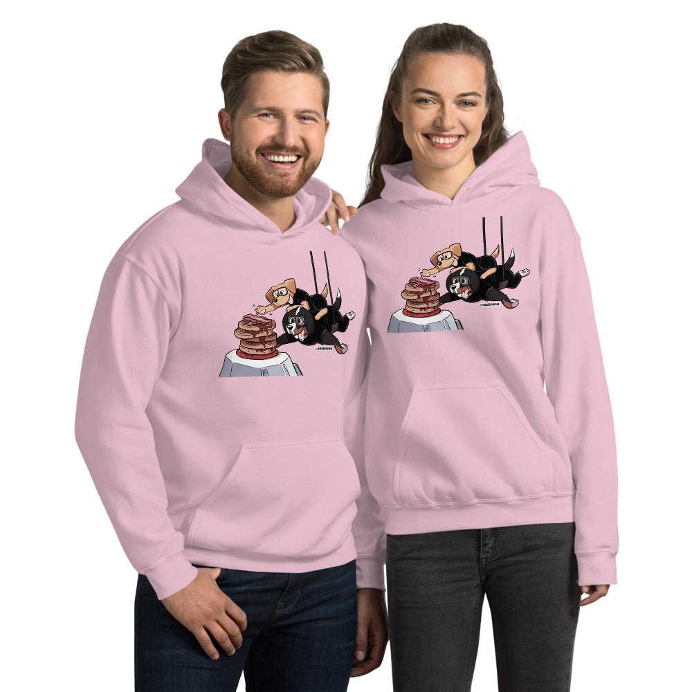 Unisex Hoodie: Waffle Mountain Pawssible