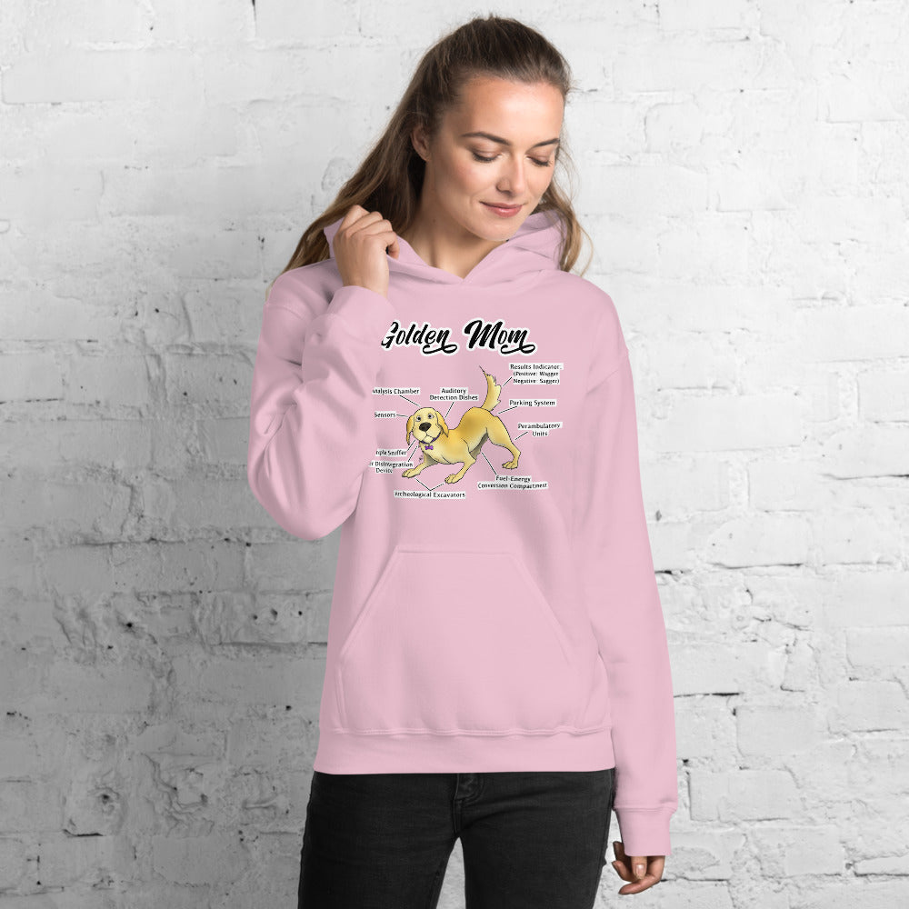 Unisex Hoodie- Golden Mom