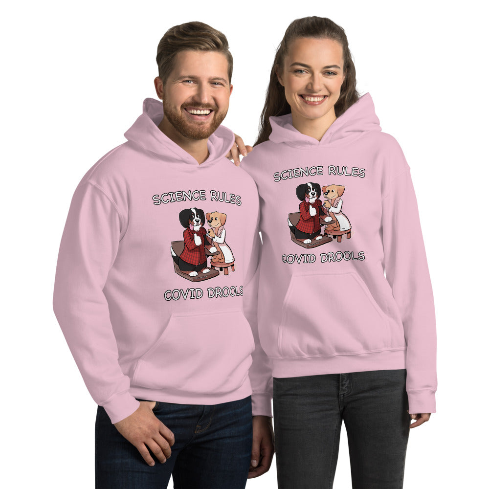 Unisex Hoodie: COVID DROOLS