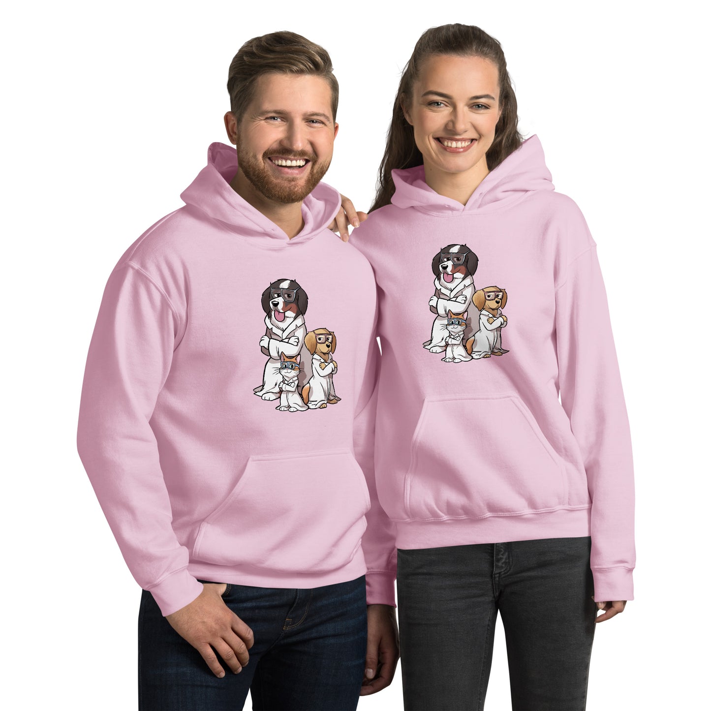 Unisex Hoodie: The Paw Pack