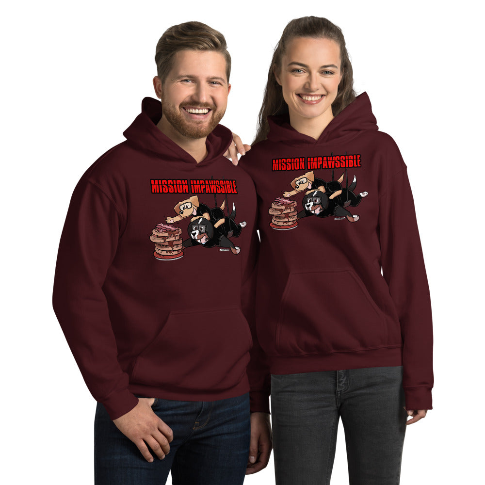 Unisex Hoodie: MISSION IMPAWSSIBLE