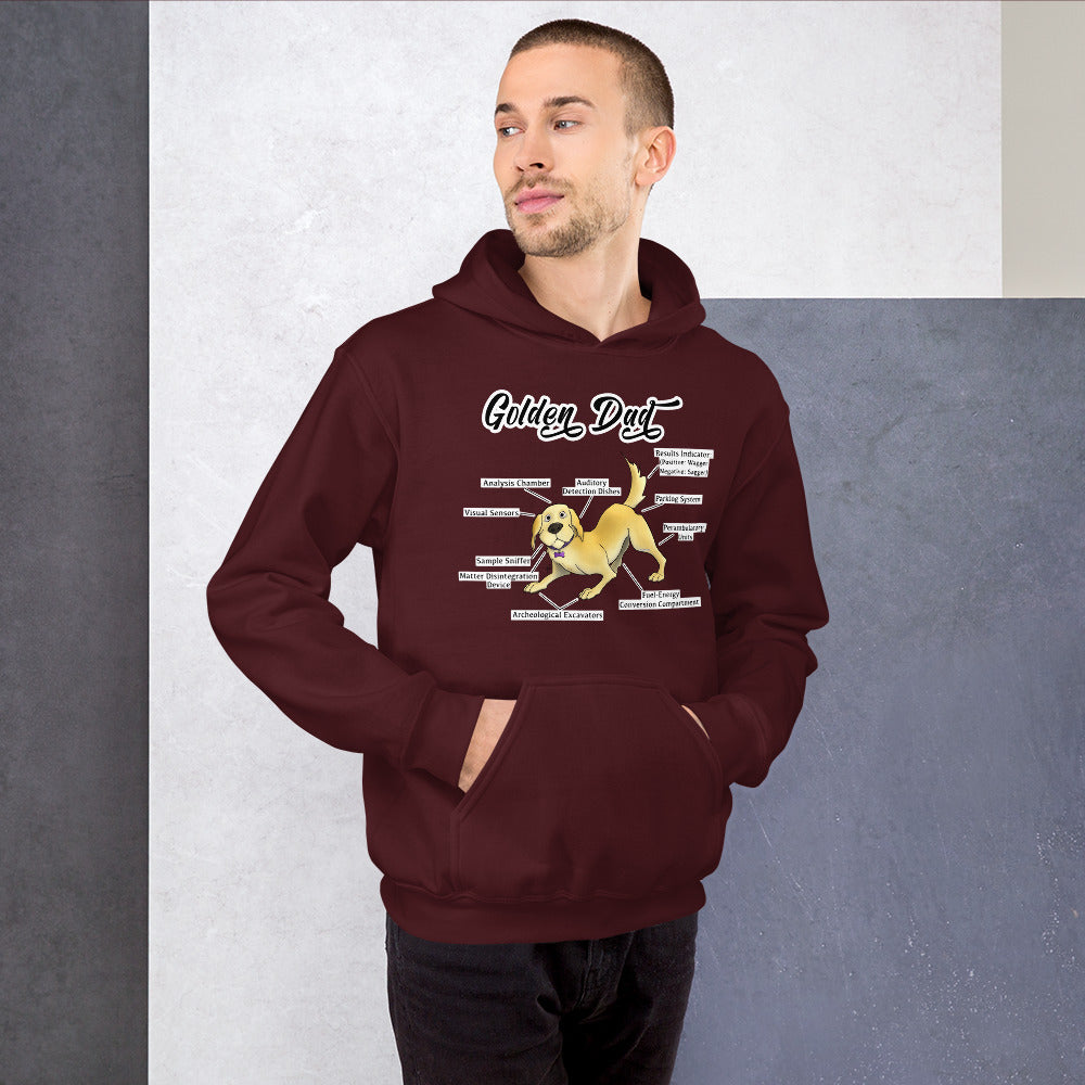 Unisex Hoodie- Golden Dad