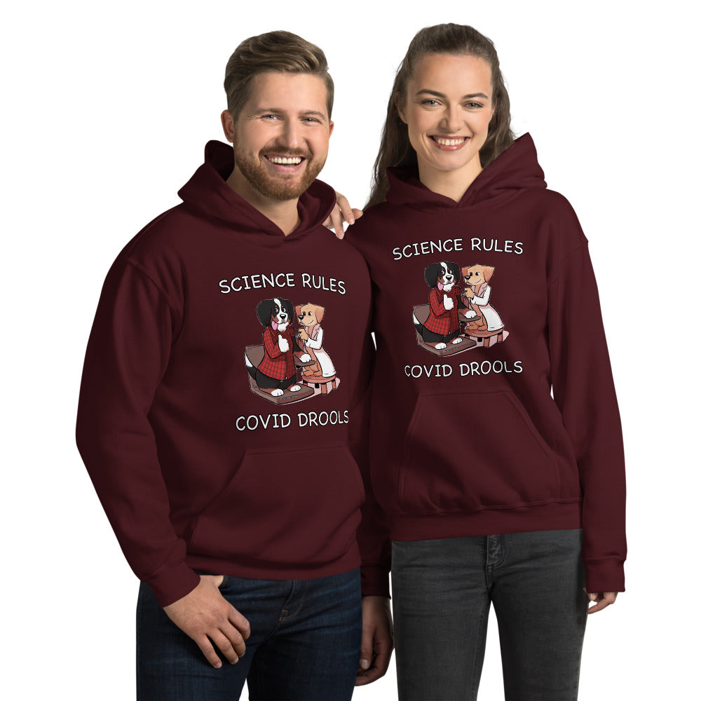 Unisex Hoodie: COVID DROOLS