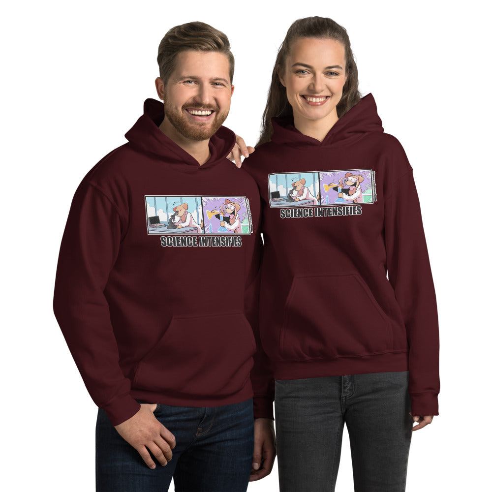 Unisex Hoodie: Science Intensifies
