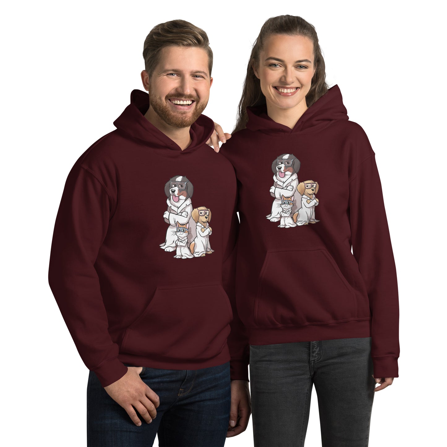 Unisex Hoodie: The Paw Pack
