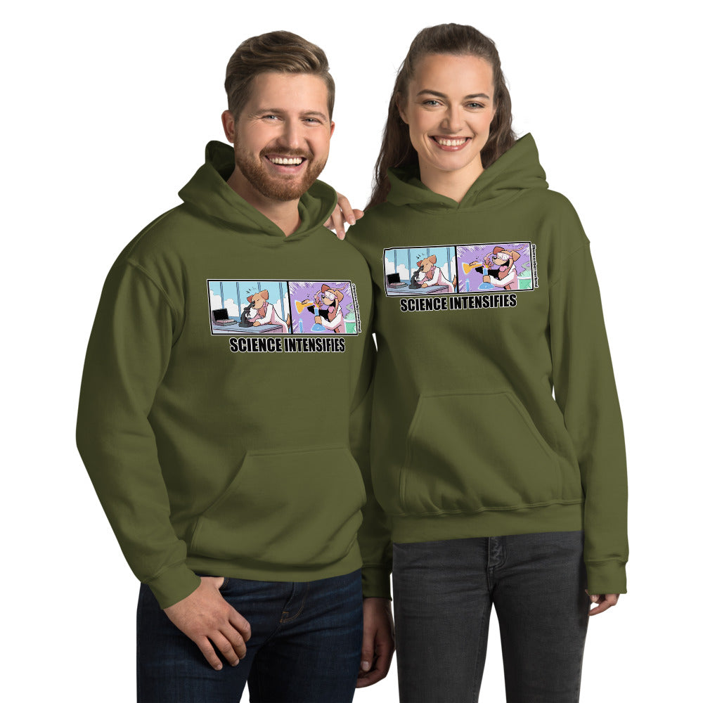 Unisex Hoodie: Science Intensifies