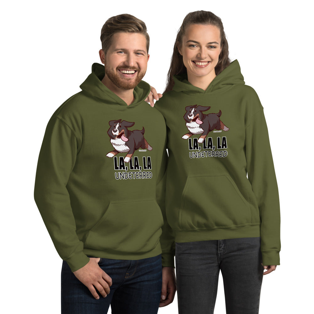 Unisex Hoodie: Undeterred!