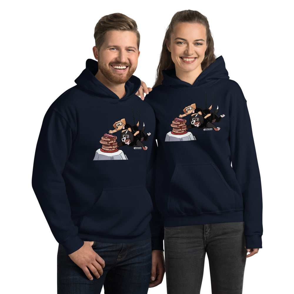 Unisex Hoodie: Waffle Mountain Pawssible
