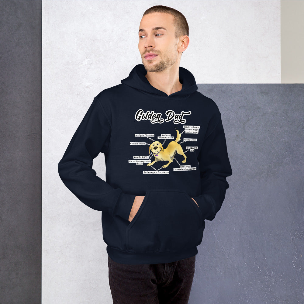 Unisex Hoodie- Golden Dad