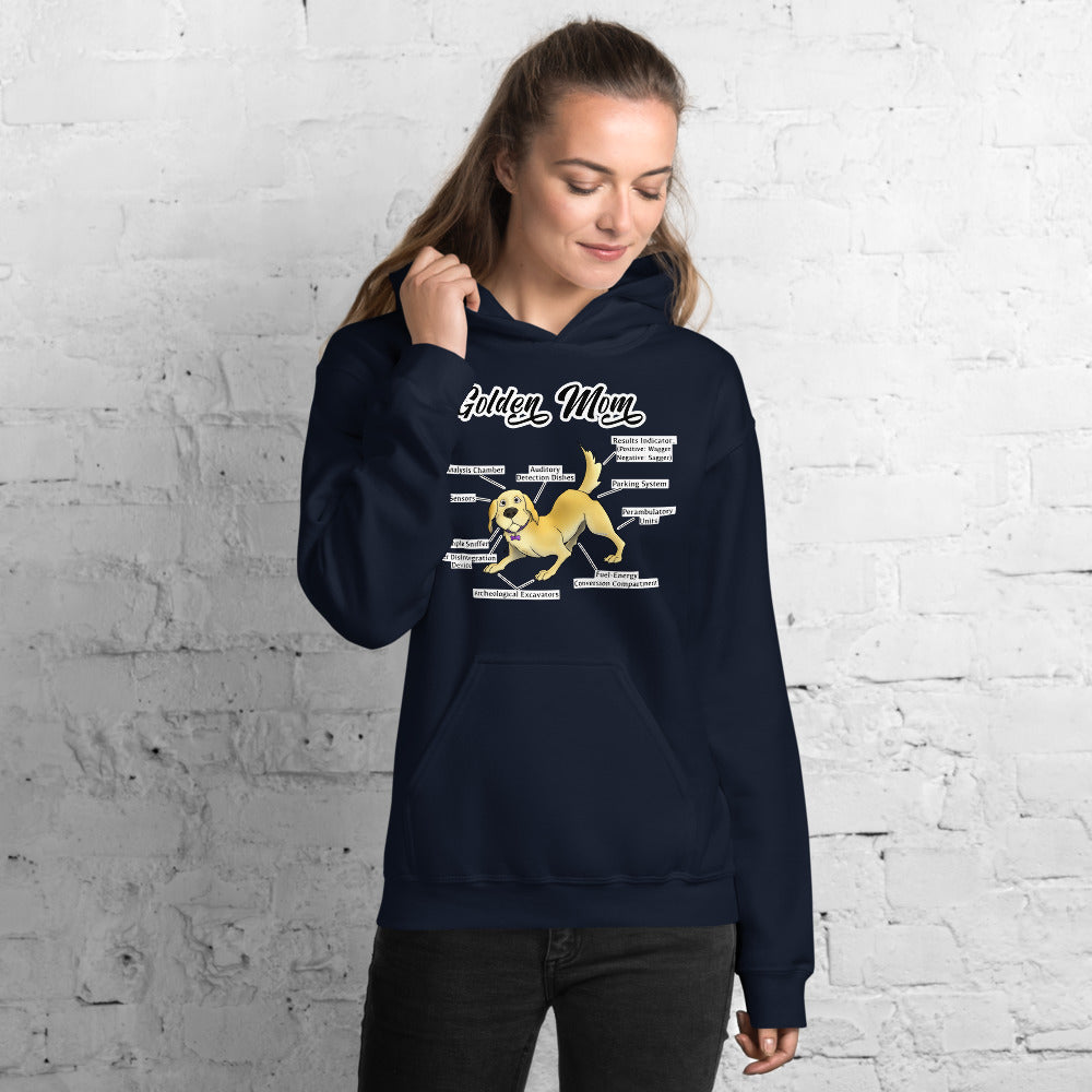 Unisex Hoodie- Golden Mom