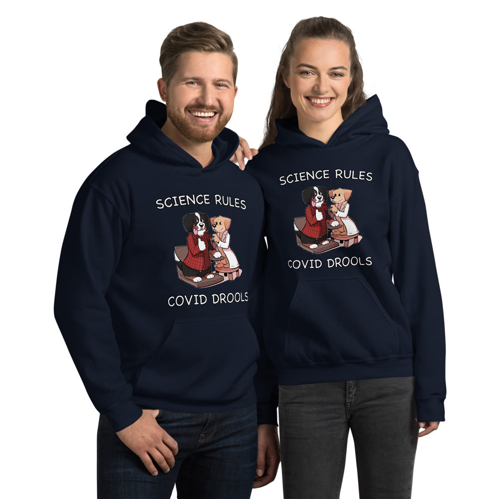 Unisex Hoodie: COVID DROOLS