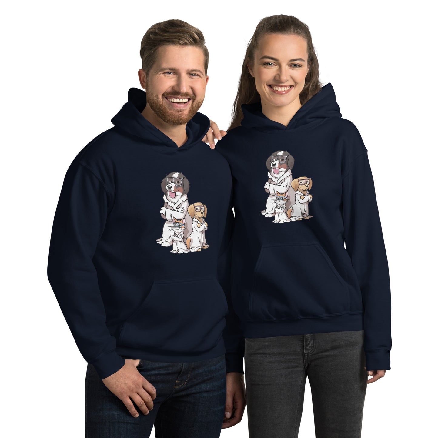 Unisex Hoodie: The Paw Pack