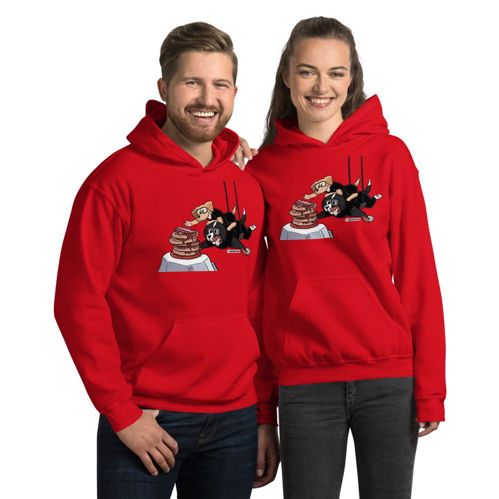Unisex Hoodie: Waffle Mountain Pawssible