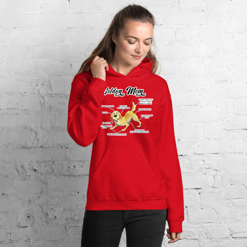 Unisex Hoodie- Golden Mom