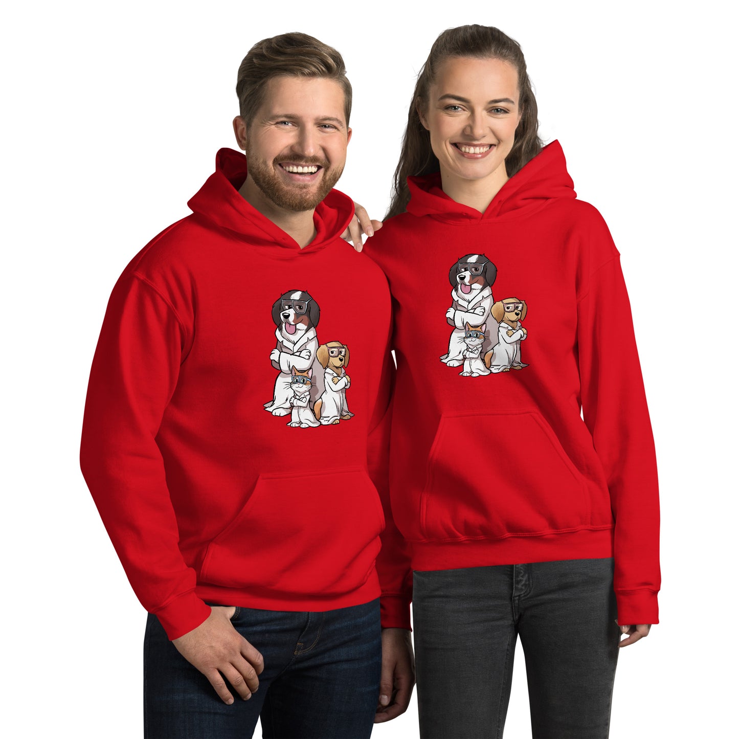 Unisex Hoodie: The Paw Pack