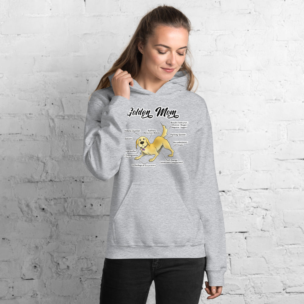 Unisex Hoodie- Golden Mom