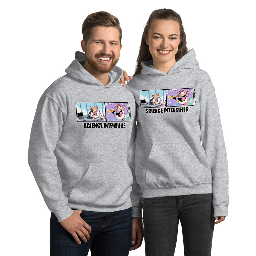Unisex Hoodie: Science Intensifies