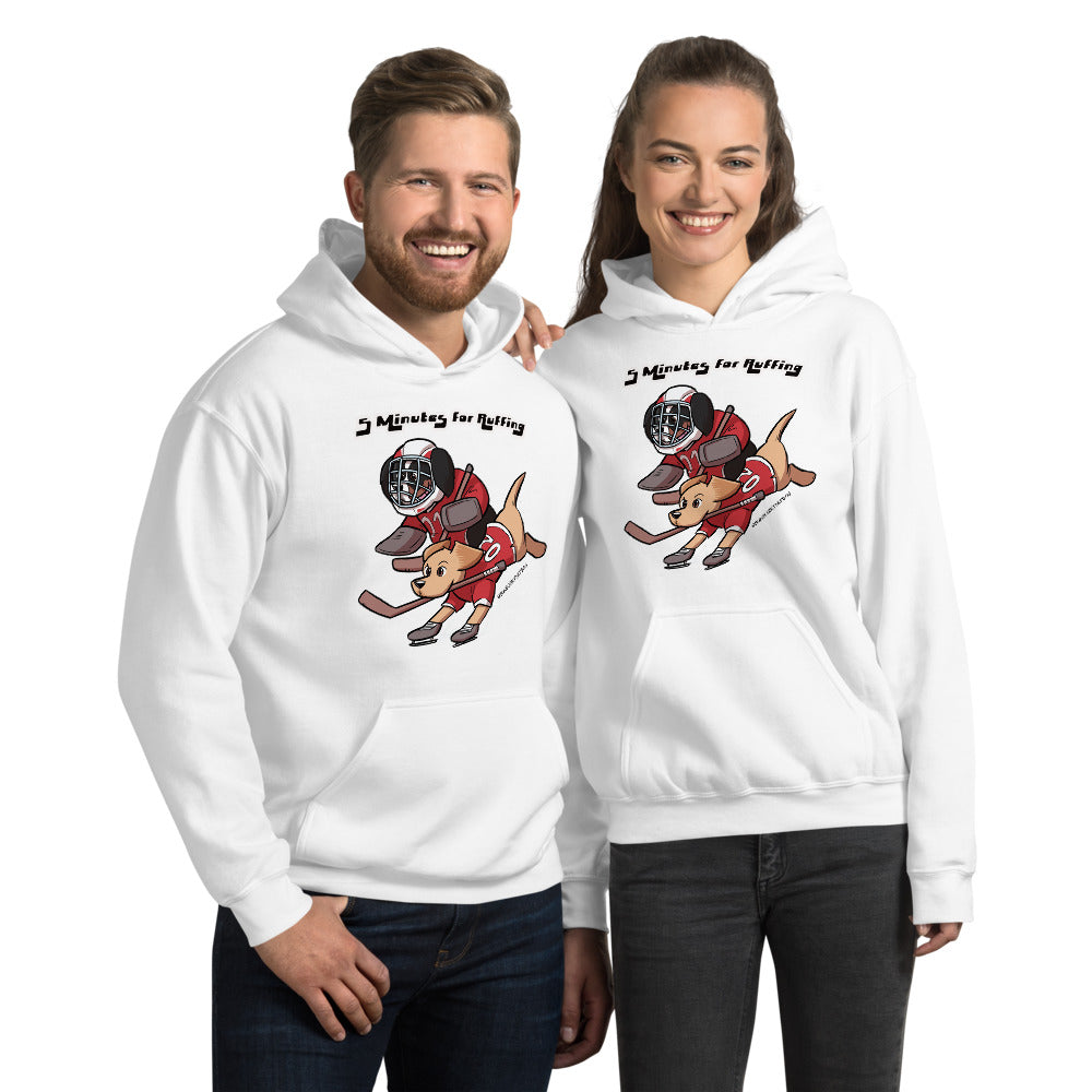 Unisex Hoodie: 5 Minutes for Ruffing v2!