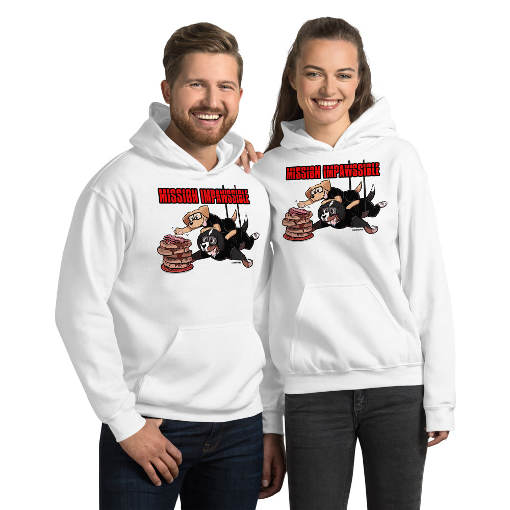 Unisex Hoodie: MISSION IMPAWSSIBLE