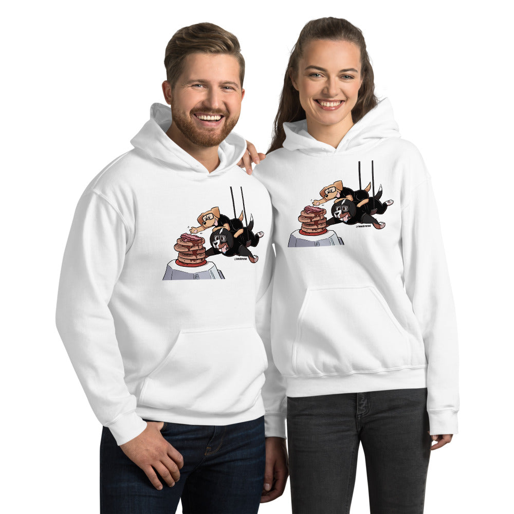 Unisex Hoodie: Waffle Mountain Pawssible