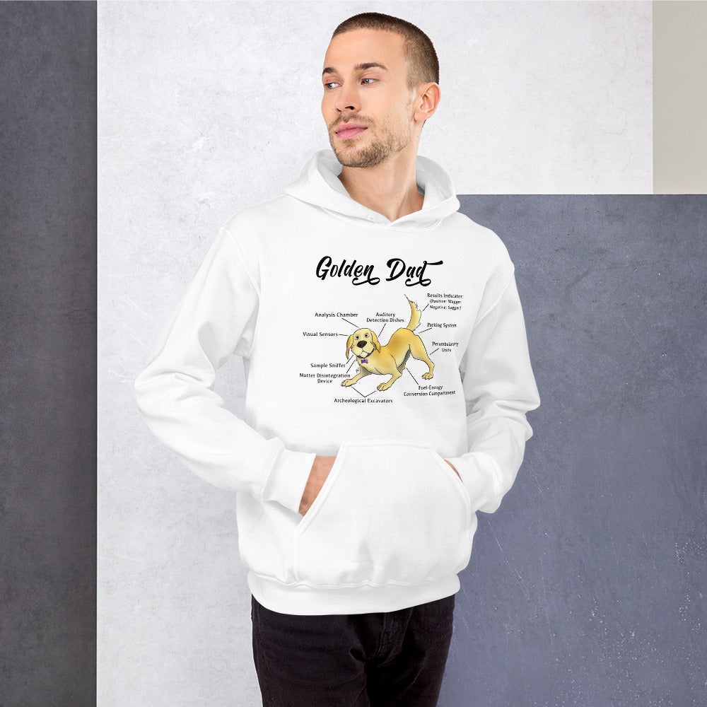 Unisex Hoodie- Golden Dad