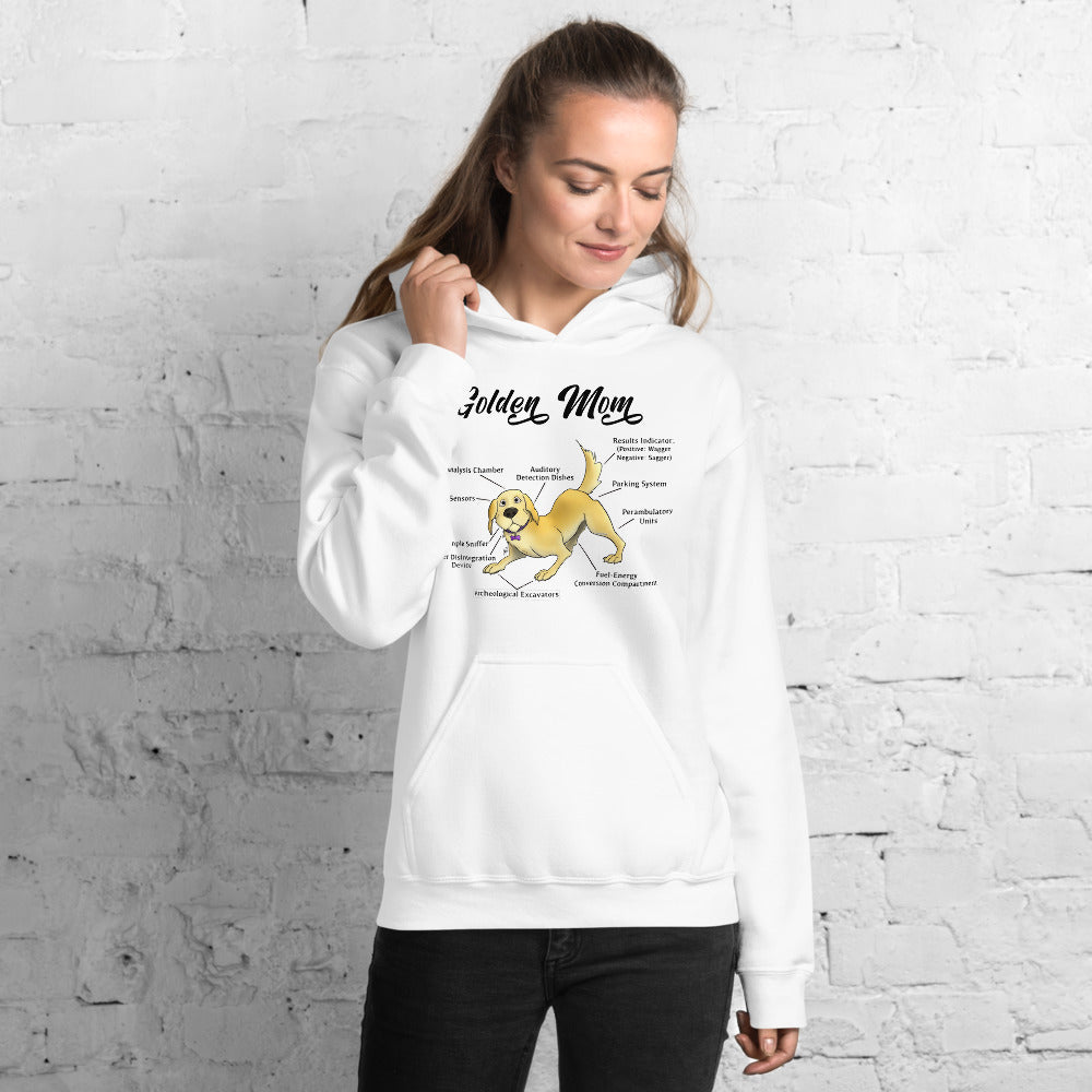 Unisex Hoodie- Golden Mom