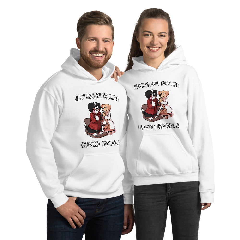 Unisex Hoodie: COVID DROOLS