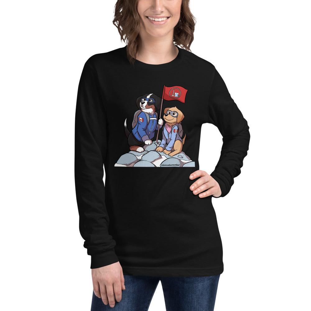 Unisex Long Sleeve Tee: The Mountains Call