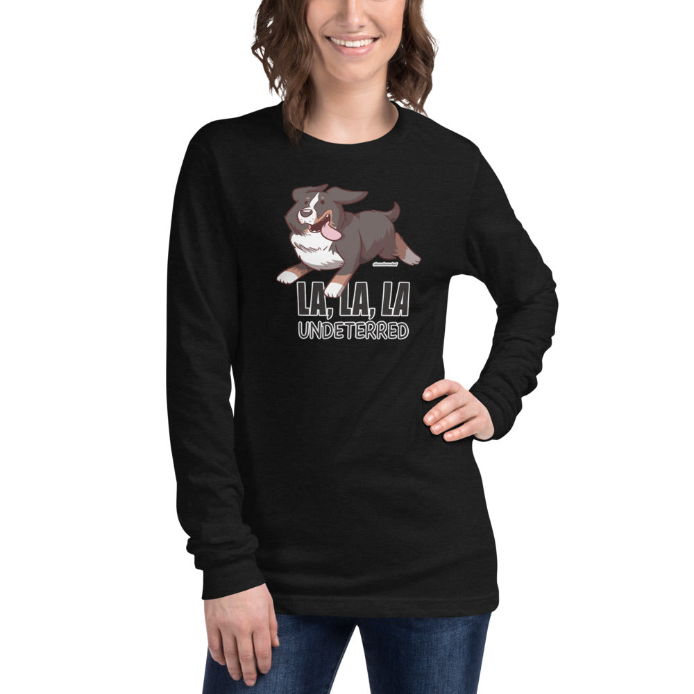 Unisex Long Sleeve Tee: LA LA LA