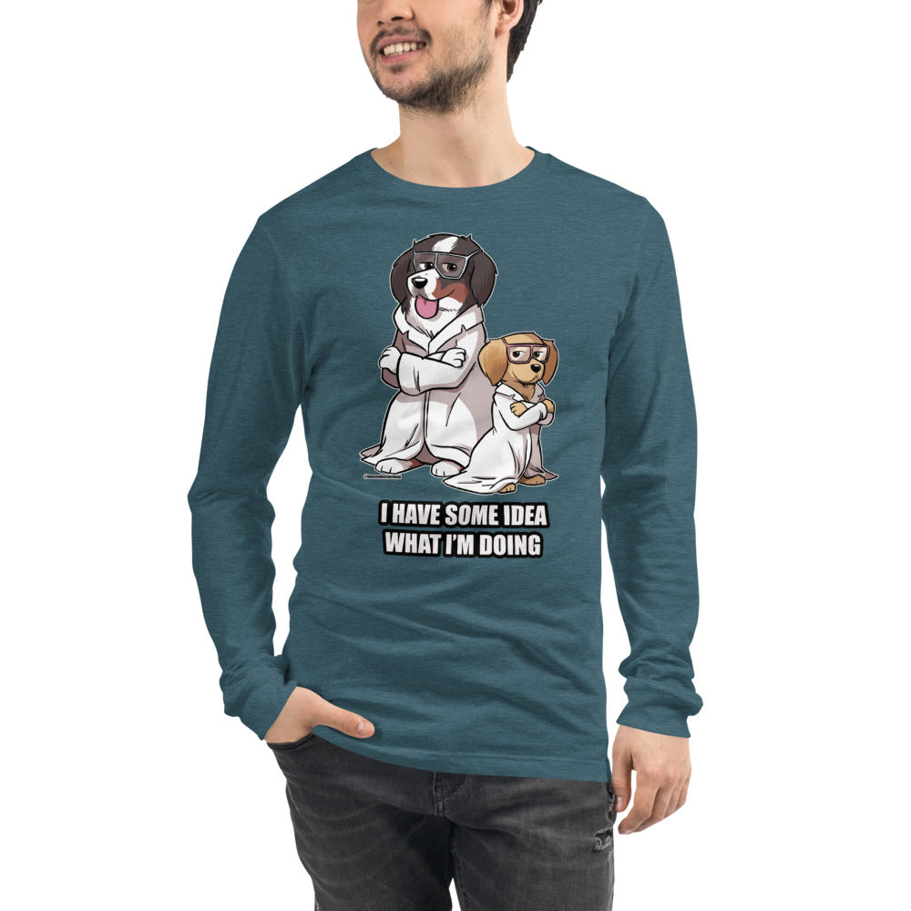 Unisex Long Sleeve Tee: I have some idea Buns and Beaks