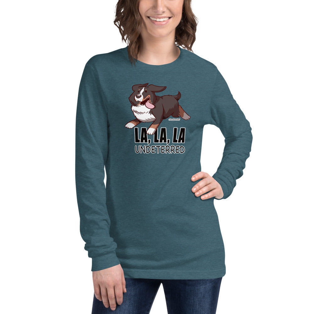 Unisex Long Sleeve Tee: LA LA LA