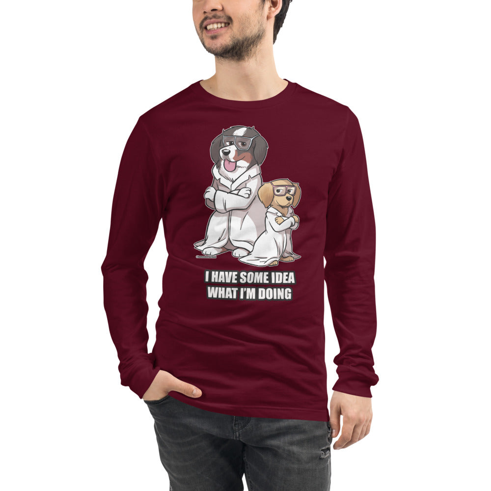 Unisex Long Sleeve Tee: I have some idea Buns and Beaks