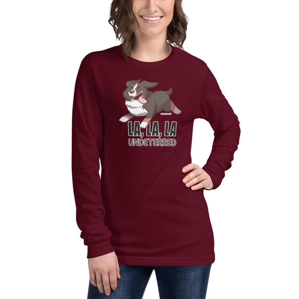 Unisex Long Sleeve Tee: LA LA LA