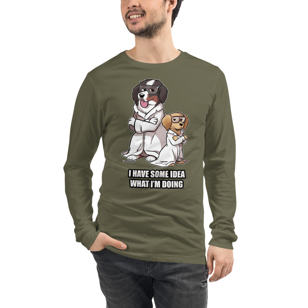 Unisex Long Sleeve Tee: I have some idea Buns and Beaks