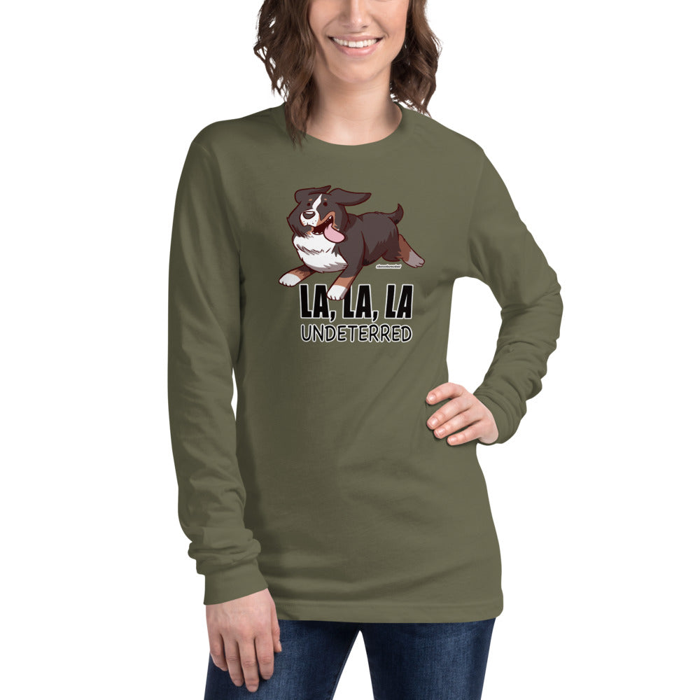 Unisex Long Sleeve Tee: LA LA LA