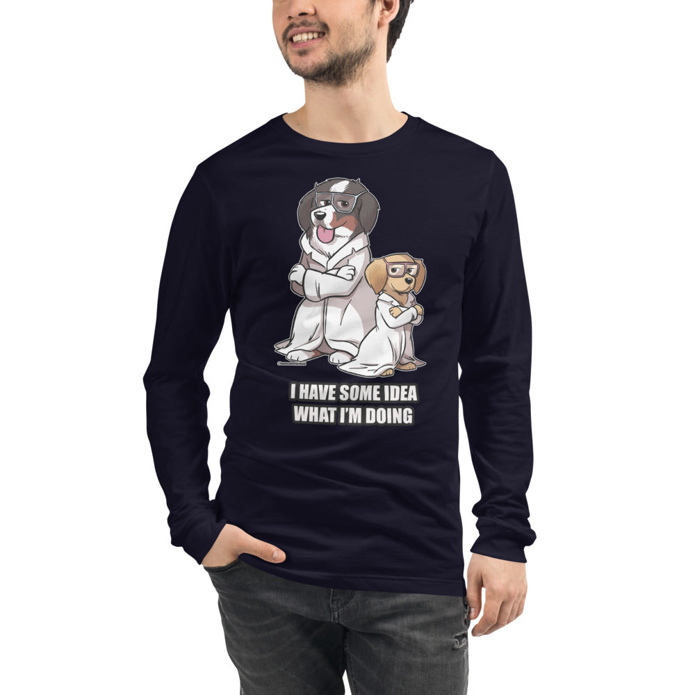 Unisex Long Sleeve Tee: I have some idea Buns and Beaks