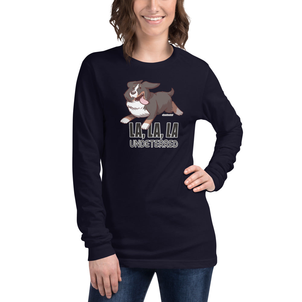 Unisex Long Sleeve Tee: LA LA LA