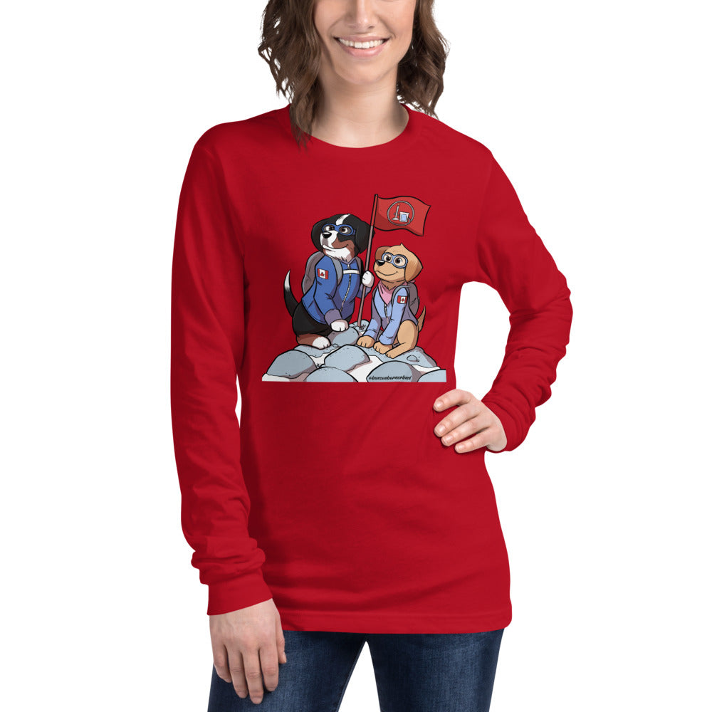 Unisex Long Sleeve Tee: The Mountains Call