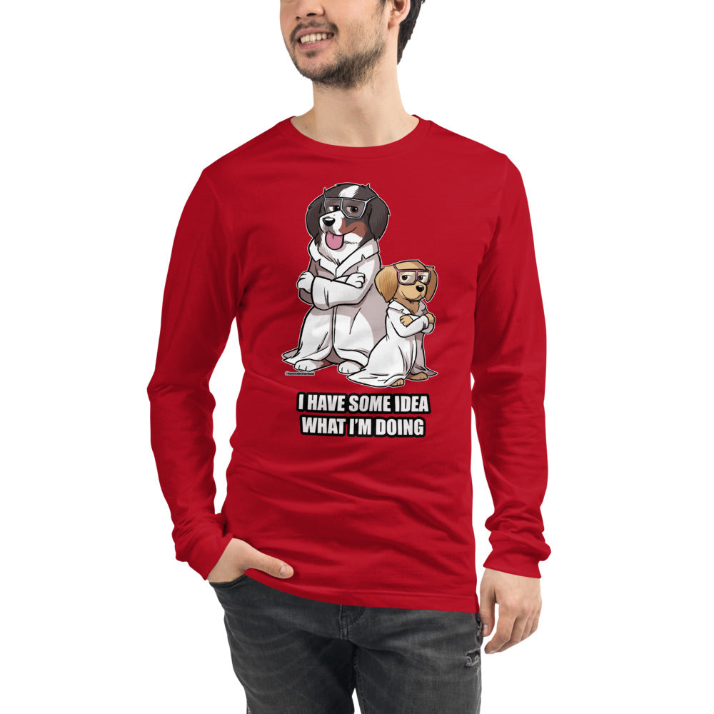 Unisex Long Sleeve Tee: I have some idea Buns and Beaks