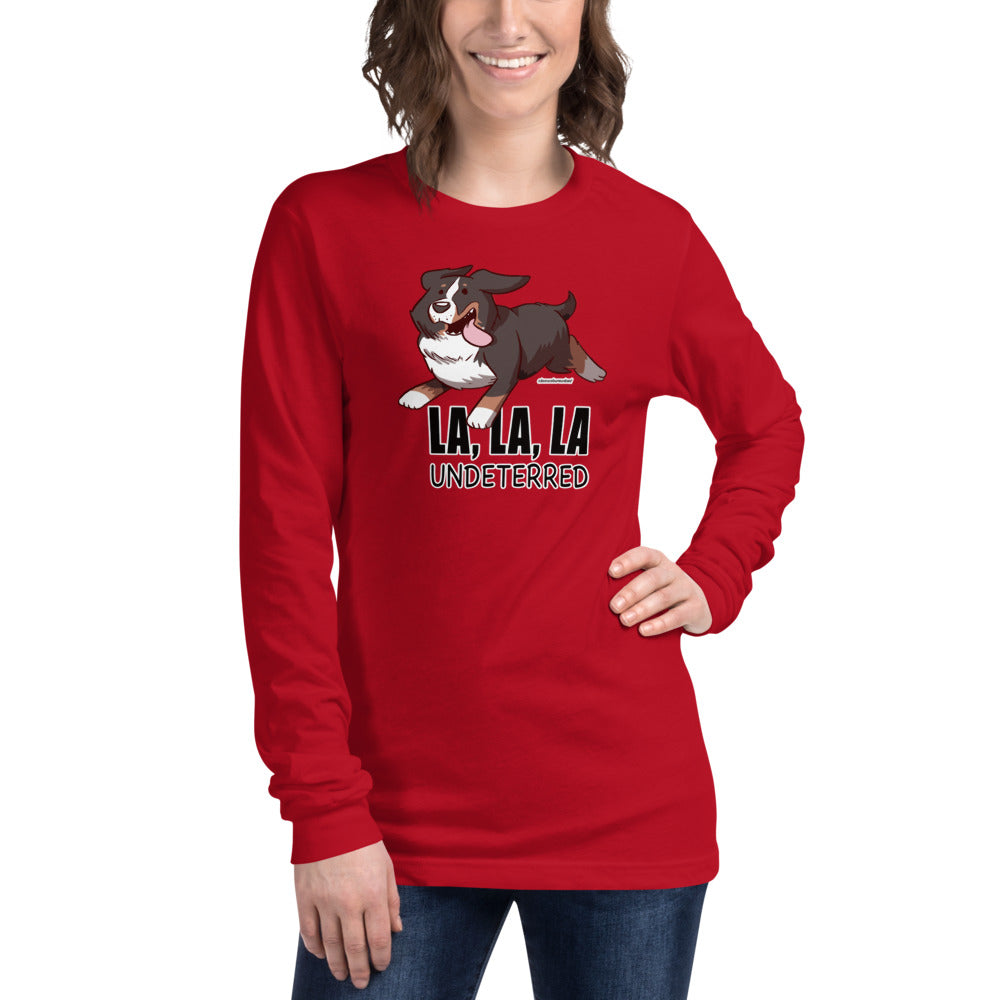 Unisex Long Sleeve Tee: LA LA LA