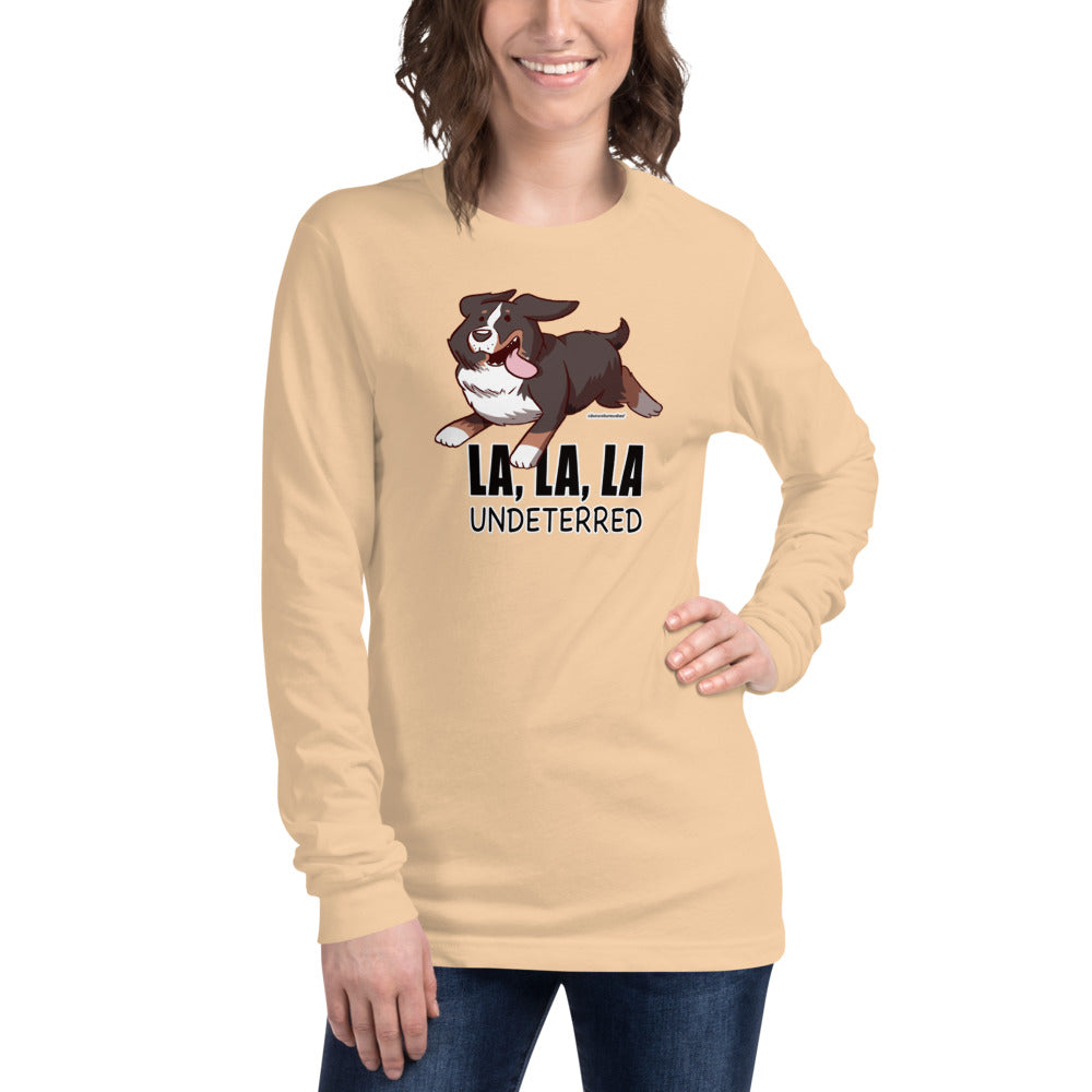 Unisex Long Sleeve Tee: LA LA LA