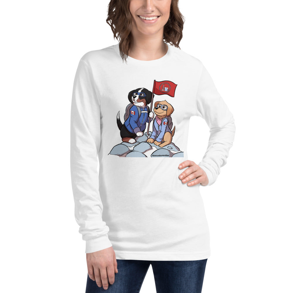 Unisex Long Sleeve Tee: The Mountains Call
