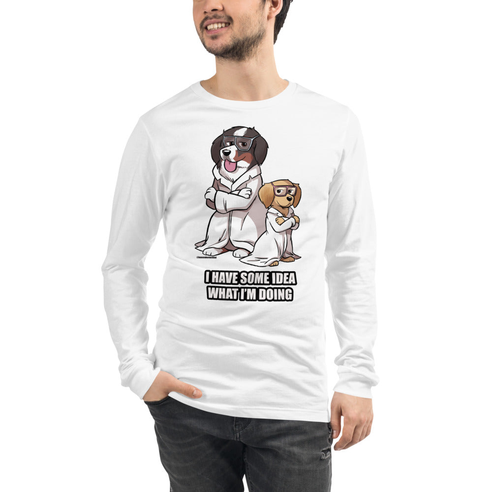 Unisex Long Sleeve Tee: I have some idea Buns and Beaks