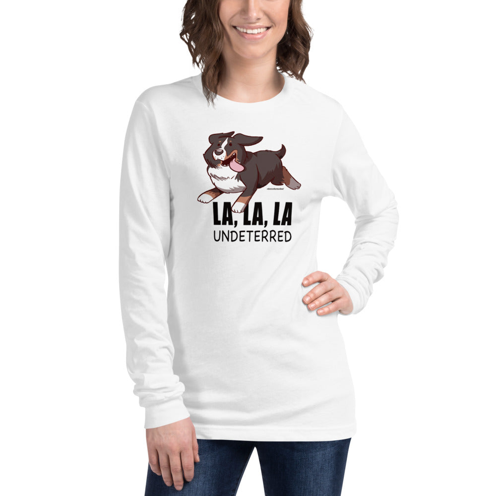 Unisex Long Sleeve Tee: LA LA LA