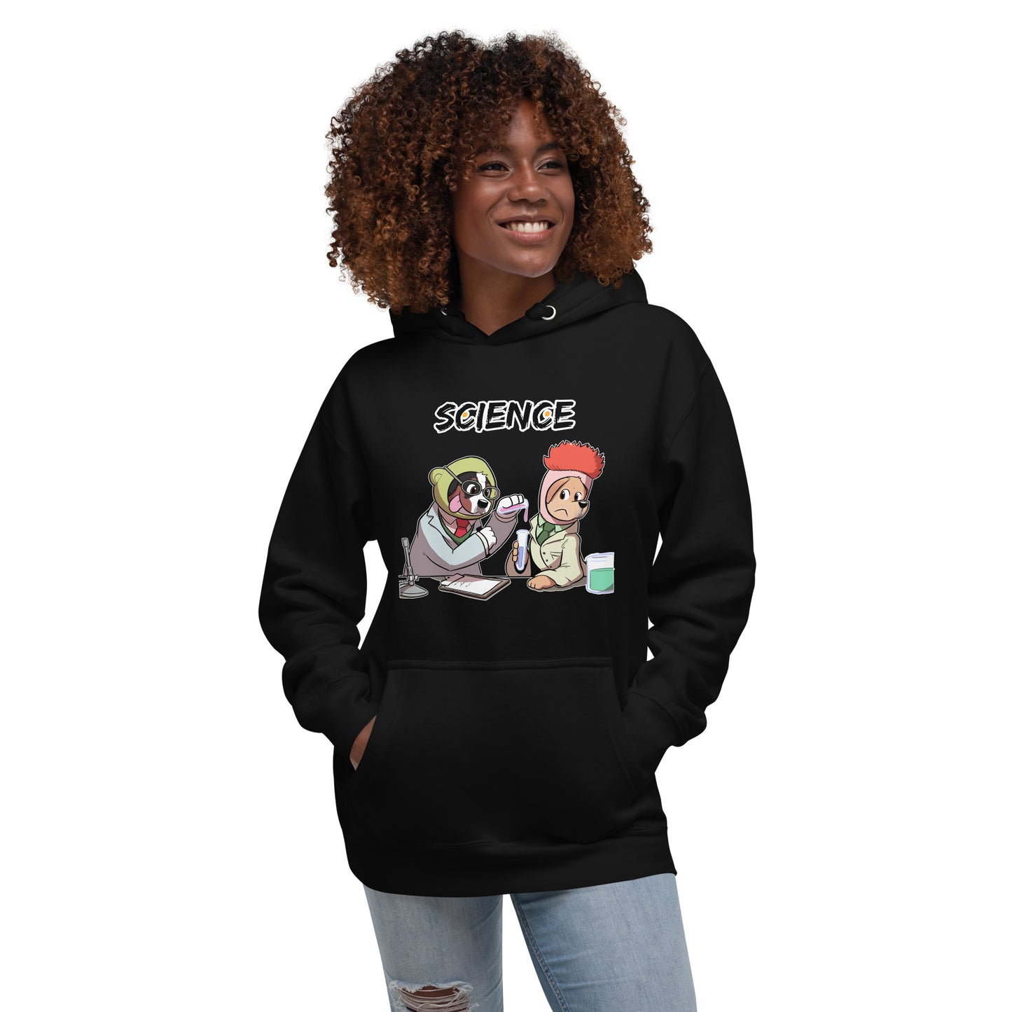 Unisex Hoodie: Bunsen and Beaker as Bunsen and Beaker