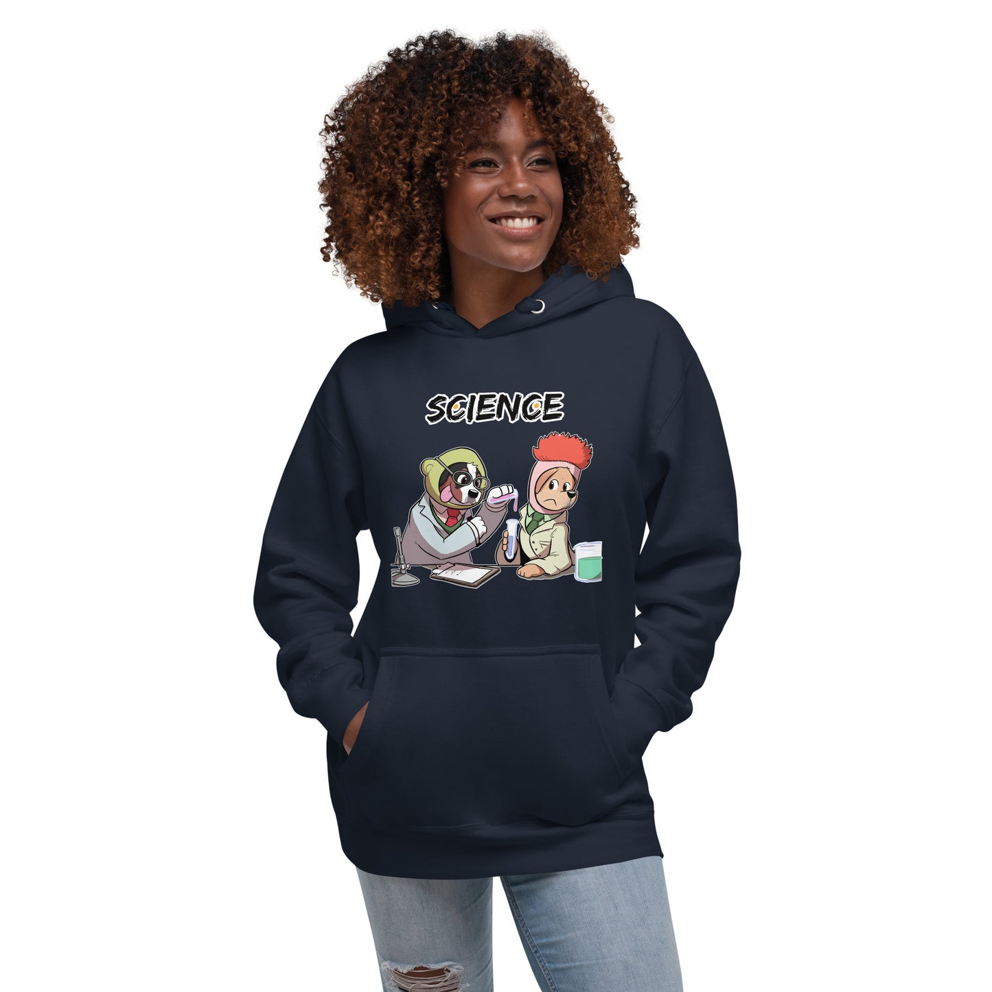 Unisex Hoodie: Bunsen and Beaker as Bunsen and Beaker